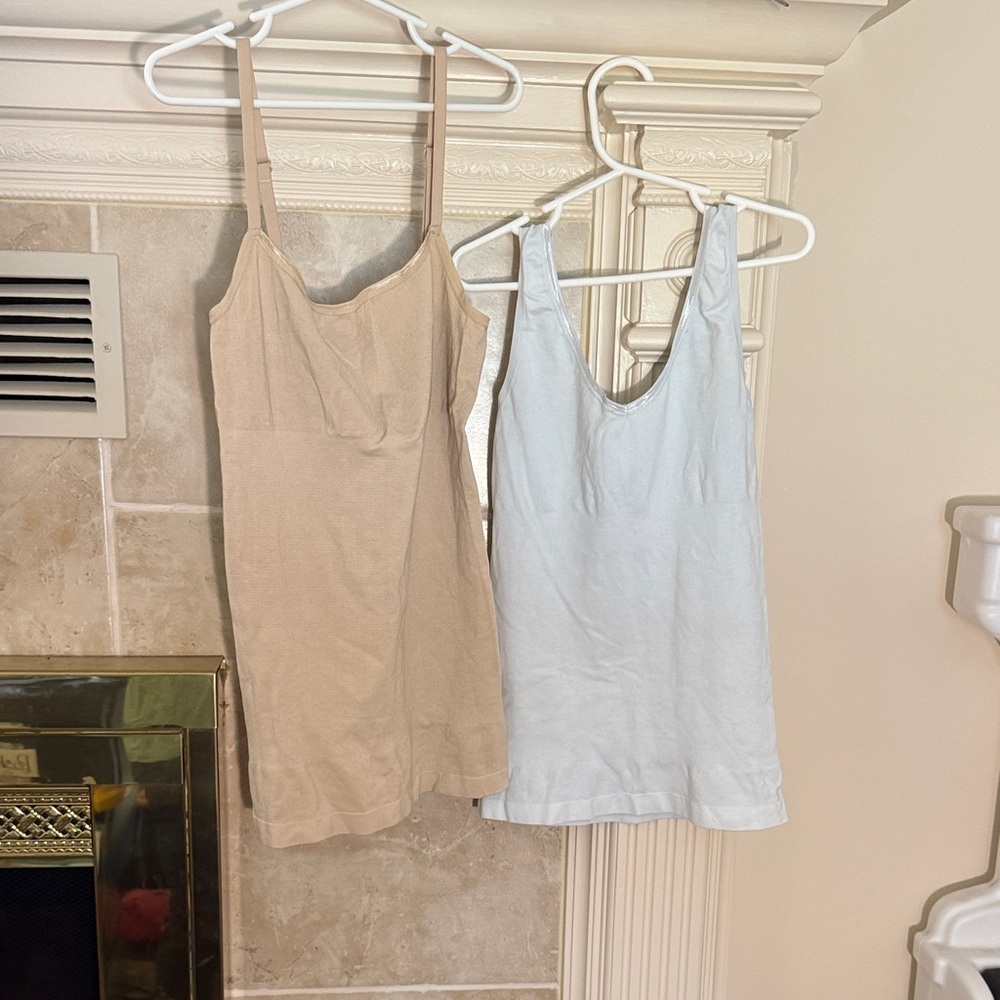 Women's Shapewear Set - Beige and White